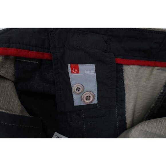 Deadstock Vintage 90s Y2K ES Skateboards Mens 34 Striped Skateboarding Shorts - Picture 12 of 16